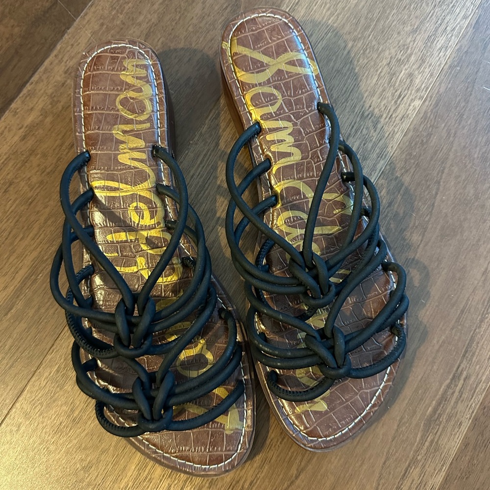Black Sam Edelman sandals